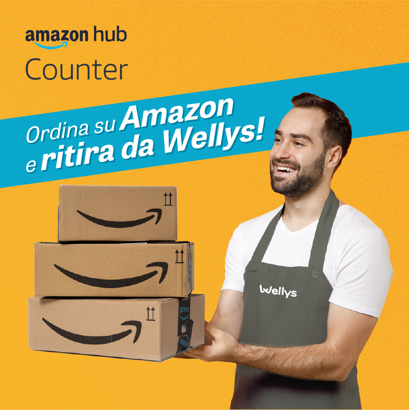 Wellys è Amazon hub counter
